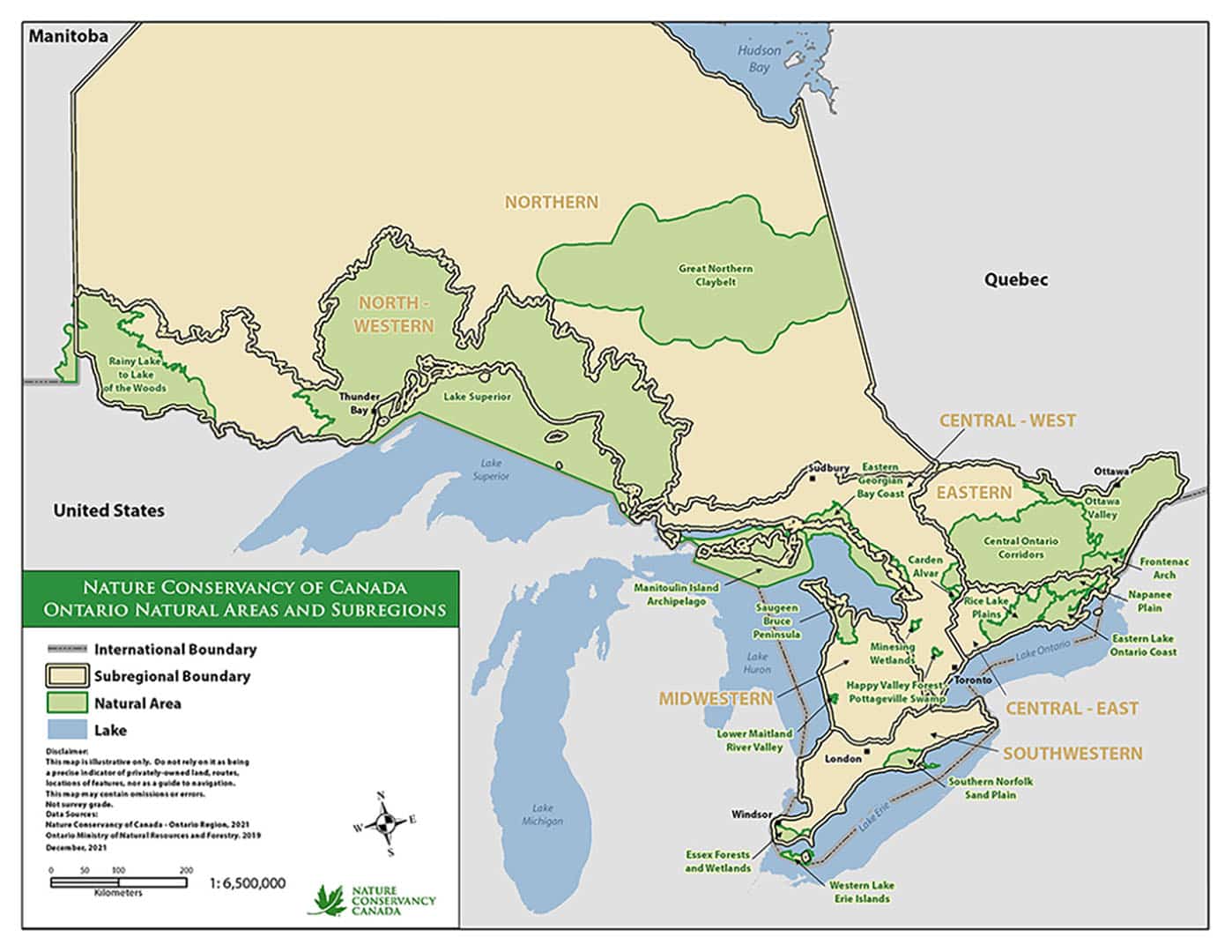 Natural Areas Map Lg Custom Natural Areas Map Lg Custom