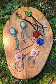 After hours of practice, teachings, mistakes and successes, I released my first-ever beading collection to share with others! (Photo Raechel Wastesicoot/NCC)